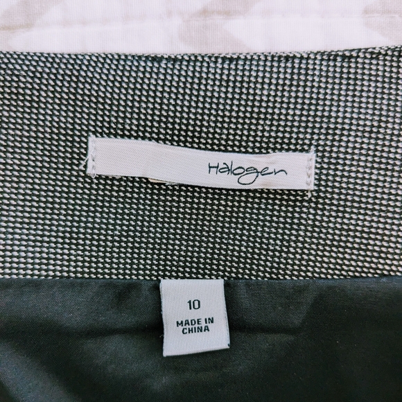 Ann Taylor Pencil Skirt Set - Black and Gray - Picture 7 of 9